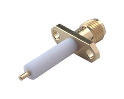 HUBER+SUHNER 23_SMA-50-0-13/111_NH 射频/同轴连接器, SMA同轴, 直型法兰安装插座, 焊接, 50 ohm, 铍铜