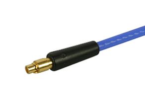 HUBER+SUHNER 11_MMPX-50-2-3/111_NE 射频/同轴连接器, MMPX同轴, 直型插头, 焊接, 50 ohm, Multiflex 86, 黄铜、铍铜