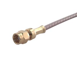 HUBER+SUHNER 11_SMC-50-2-11/111_NE RF / Coaxial Connector, SMC Coaxial, Straight Plug, Crimp, 50 ohm