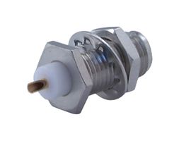 HUBER+SUHNER 22_SMA-50-0-44/133_NE 射频/同轴连接器, SMA同轴, 直型隔板安装插座, 焊接, 50 ohm, 铍铜