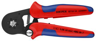 KNIPEX 97 53 14 压接工具, 自调节, 手动, 0.08mm² 至 16mm² 线箍