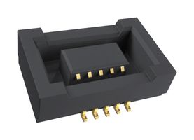 AMPHENOL COMMUNICATIONS SOLUTIONS 10164227-0101A1RLF Mezzanine连接器, 插座, 0.4 mm, 2 排, 10 触点, 表面安装直型, 铜合金