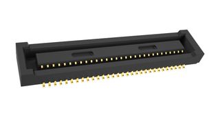 AMPHENOL COMMUNICATIONS SOLUTIONS 10164227-0601A1RLF Mezzanine连接器, 插座, 0.4 mm, 2 排, 60 触点, 表面安装直型, 铜合金