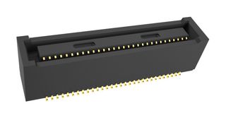 AMPHENOL COMMUNICATIONS SOLUTIONS 10164227-0604A1RLF Mezzanine连接器, 插座, 0.4 mm, 2 排, 60 触点, 表面安装直型, 铜合金