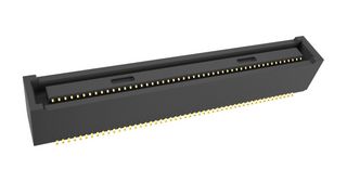 AMPHENOL COMMUNICATIONS SOLUTIONS 10164227-1004A1RLF Mezzanine连接器, 插座, 0.4 mm, 2 排, 100 触点, 表面安装直型, 铜合金