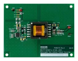 ROHM BD7F105EFJ-EVK-001 Evaluation Board, BD7F105EFJ-C, Isolated Flyback Converter, Power Management