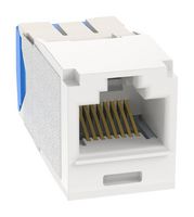 PANDUIT CJ6X88TGAW 模块连接器, 冲压模块, RJ45 插座, 1 x 1 (端口), 8P8C, Cat6a, 电缆安装