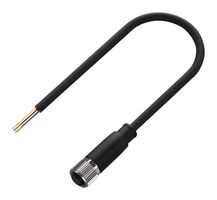 MULTICOMP PRO MP011273 Sensor Cable, A Coded, M12 Receptacle, Free End, 4 Positions, 2 m, 6.6 ft