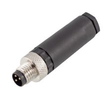 MULTICOMP PRO MP011279 传感器连接器, MP Field Installable Sensor Connectors, M8, 公, 3路, 螺丝插头, 直形线缆安装