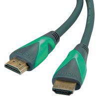 ROLINE 11.44.6011 音频/视频电缆组件, HDMI A插头, HDMI A插头, 6.6 ft, 2 m, 黑色