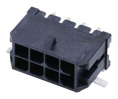 MOLEX 218216-0600 引脚针座, 线至板, 3 mm, 2 排, 6 触点, 表面安装直角, Micro-Fit Plus 218216 Series