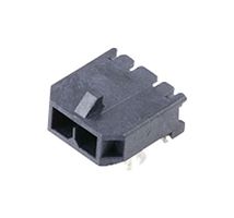 MOLEX 218989-0210 引脚针座, 线至板, 3 mm, 1 排, 2 触点, 表面安装直角, Micro-Fit+ 218989 Series