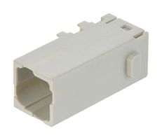 HARTING 09149041001 重载型连接器, Han Modular Series, 模块, 4触芯, 插头, 压接针-无触芯