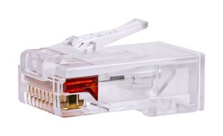 STEWART CONNECTOR ASY39100-003 Modular Connector, RJ45 Plug, 1 x 1 (Port), 8P8C, Cable Mount