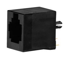 STEWART CONNECTOR SS-90000-010 Modular Connector, RJ12 Jack, 1 x 1 (Port), 6P6C, Through Hole Mount
