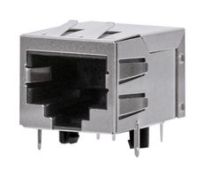 STEWART CONNECTOR SS-90000-012 Modular Connector, RJ45 Jack, 1 x 1 (Port), 8P8C, Through Hole Mount