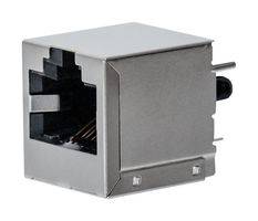 STEWART CONNECTOR SS-90000-013 Modular Connector, RJ45 Jack, 1 x 1 (Port), 8P8C, Through Hole Mount