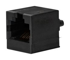 STEWART CONNECTOR SS-90000-014 模块连接器, RJ45 插座, 1 x 1 (端口), 8P8C, 通孔安装