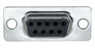 MOLEX / FCT 173109-0383 D Sub Connector Housing, 9 Ways, D Sub, 1, 173109 Series, Receptacle, Steel Body
