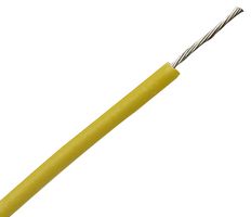 MULTICOMP PRO MP011304 线缆, PVC(聚氯乙烯), 黄色, 10 x 0.1mm, 328.1 ft
