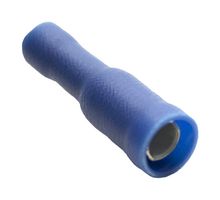 MUELLER ELECTRIC BU-190380007 Bullet Terminal, 16AWG to 14AWG, Female Bullet, Blue, Vinyl