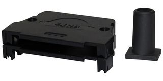 MOLEX / FCT 173111-0499 连接器后壳, D Sub, 173111 Series, DD, 180°, ABS (丙烯腈丁二烯苯乙烯), PC (聚碳酸酯)主体