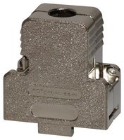 MOLEX / FCT 173111-0255 D Sub Backshell, 173111 Series, DE, 180°, ABS (Acrylonitrile Butadiene Styrene) Body