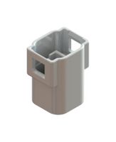MULTICOMP PRO MP013595 引脚针座, 线至板, 1 排, 1 触点, 通孔直型