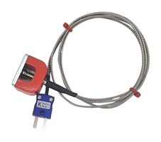 LABFACILITY H/MAGNET-K-2M-MP-J (4.5KG PULL) 热电偶, 马蹄铁, K, 不锈钢, 6.56 ft, 2 m