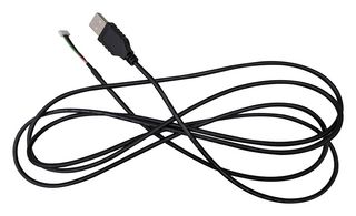 MULTICOMP PRO MP011391 USB Cable, Type A Plug to Board-In Crimp Terminal, 2 m, 6.6 ft