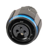 AMPHENOL SOCAPEX TV06ZN13E4S Circular Connector, TV Series, MIL-DTL-38999 Series III, Straight Plug, 4 Contacts, Crimp Socket