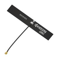 KYOCERA AVX 9001815F0-AA10L0200 射频天线,5.15 至 5.85 GHz,6G/蜂窝 LPWA/LTE/LoRA/NB-IoT/CAT-M/SigFox/M2M,4.81 dBi,50 ohm