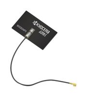 KYOCERA AVX 9003034F0-AA10L0100 射频天线,3.3 至 5 GHz,5G/4G/LTE/LTE MIMO/M2M/IoT,4.3 dBi,50 ohm,粘合剂/MHF1 连接器