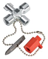 KNIPEX 00 11 02 控制柜钥匙，6 mm和 8 mm，适用于所有标准柜和关闭系统