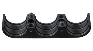 PANDUIT CLC100X3S8C370 紧固件, 3路,1", 波纹织机夹, 尼龙6.6 (聚酰胺 6.6), 黑色, 110 mm, 28 mm