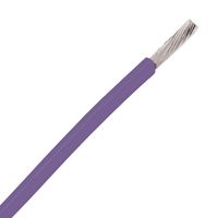 BELDEN 83007 007100 Wire, Hook Up, Hi Temp, PTFE, Purple, 20 AWG, 19 x 32AWG, 100 ft