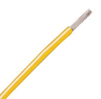 BELDEN 83026 004100 Wire, Hook Up, Hi Temp, PTFE, Yellow, 22 AWG, 19 x 34AWG, 100 ft