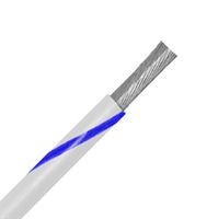 BELDEN 8522 018100 线缆, 连接线, PVC(聚氯乙烯), 蓝色、白色, 18 AWG, 16 x 30AWG, 100 ft