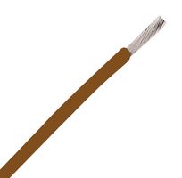 BELDEN 8918 001100 Wire, Hook Up, PVC, Brown, 18 AWG, 16 x 30AWG, 100 ft
