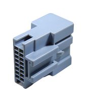 MOLEX 30968-1167 Connector Housing, Grey, H-DAC 64 30968 Series, Plug, 16 Ways, 2.54 mm