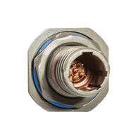 AERO ELECTRIC/CONESYS D38999/24FC4SN Circular Connector, MIL-DTL-38999 Series III, DS38999/24 Series, Jam Nut Receptacle, 4 Contacts