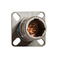 AERO ELECTRIC/CONESYS D38999/20WB98SN Circular Connector, MIL-DTL-38999 Series III, D38999/20 Series, Wall Mount Receptacle, 6 Contacts