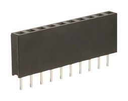 HARWIN M20-7820942 PCB Receptacle, Board-to-Board, 2.54 mm, 1 Rows, 9 Contacts, Through Hole Mount, M20 Series