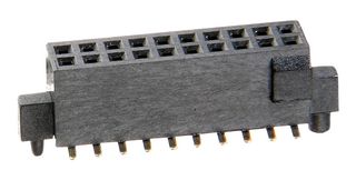 HARWIN M50-4301545 PCB插座, 板至板, 1.27 mm, 2 排, 30 触点, 表面安装, Archer M50 Series