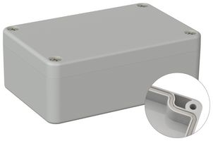 MULTICOMP PRO MP011537 塑料机壳, 多用途, 聚碳酸酯, 36.4 mm, 64 mm, 98 mm, IP66