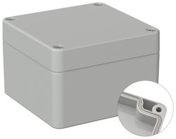 MULTICOMP PRO MP011538 塑料机壳, 多用途, 聚碳酸酯, 55 mm, 80 mm, 82 mm, IP66