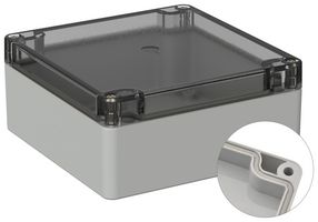 MULTICOMP PRO MP011543 塑料机壳, 多用途, 聚碳酸酯, 55 mm, 120 mm, 122 mm, IP66