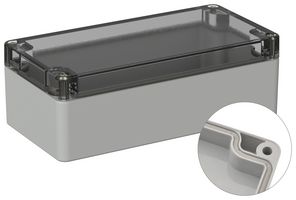 MULTICOMP PRO MP011546 塑料机壳, 多用途, 聚碳酸酯, 55 mm, 80 mm, 160 mm, IP66