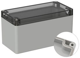 MULTICOMP PRO MP011557 塑料机壳, 多用途, 聚碳酸酯, 85 mm, 80 mm, 160 mm, IP66