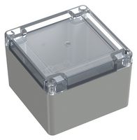 MULTICOMP PRO MP011633 塑料机壳, 多用途, 聚碳酸酯, 74.7 mm, 104.94 mm, 104.94 mm, IP40, IP65